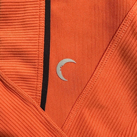 Zyia Leggings Ribbed Burnt Orange size 8-10 - Picture 12 of 13